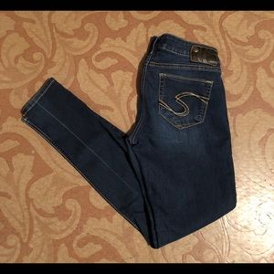 Silver Suki jegging size 27
